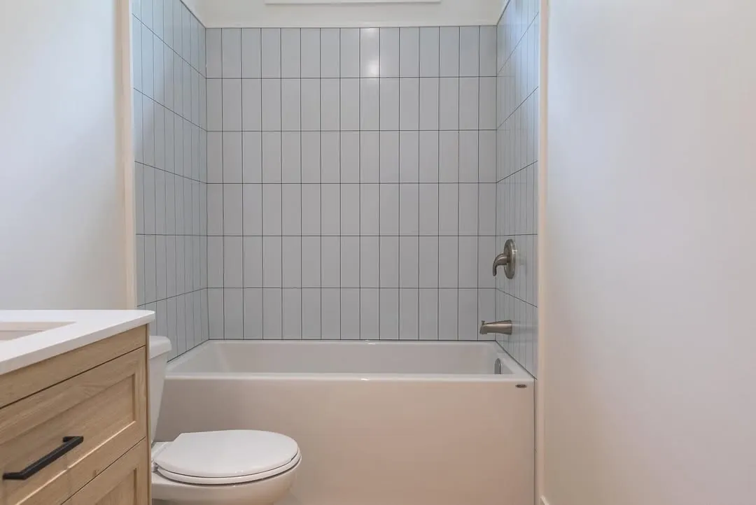 Central Avenue Attached ADU Construction - Modern Bathroom Interior